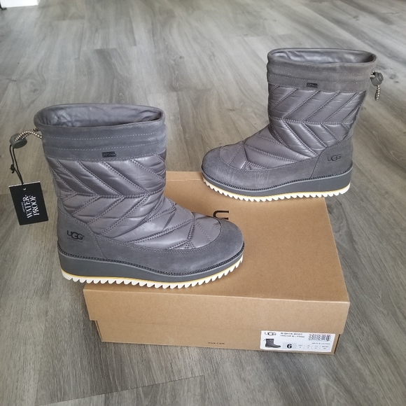 beck waterproof quilted boot